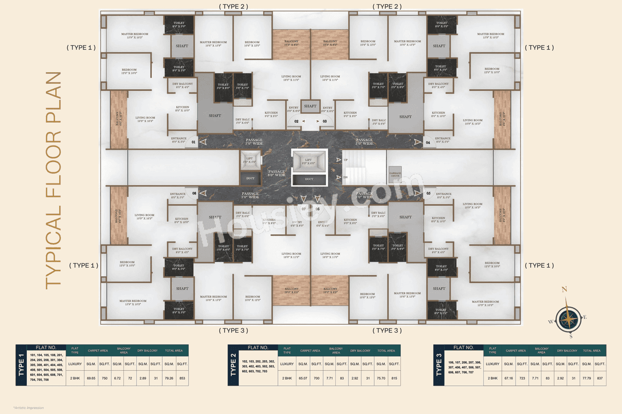 Shree Royal Prestige Floor Plan
