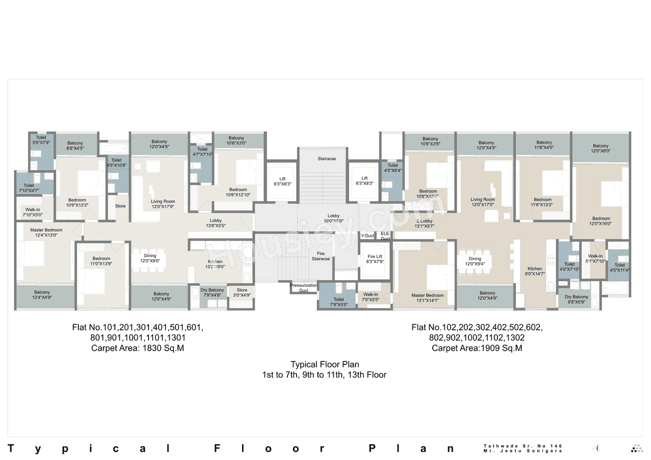 Shree Sonigara Quorra Floor Plan