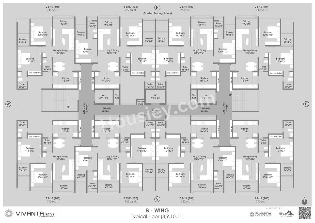 Shree Sonigara Vivanta Next Floor plan 3