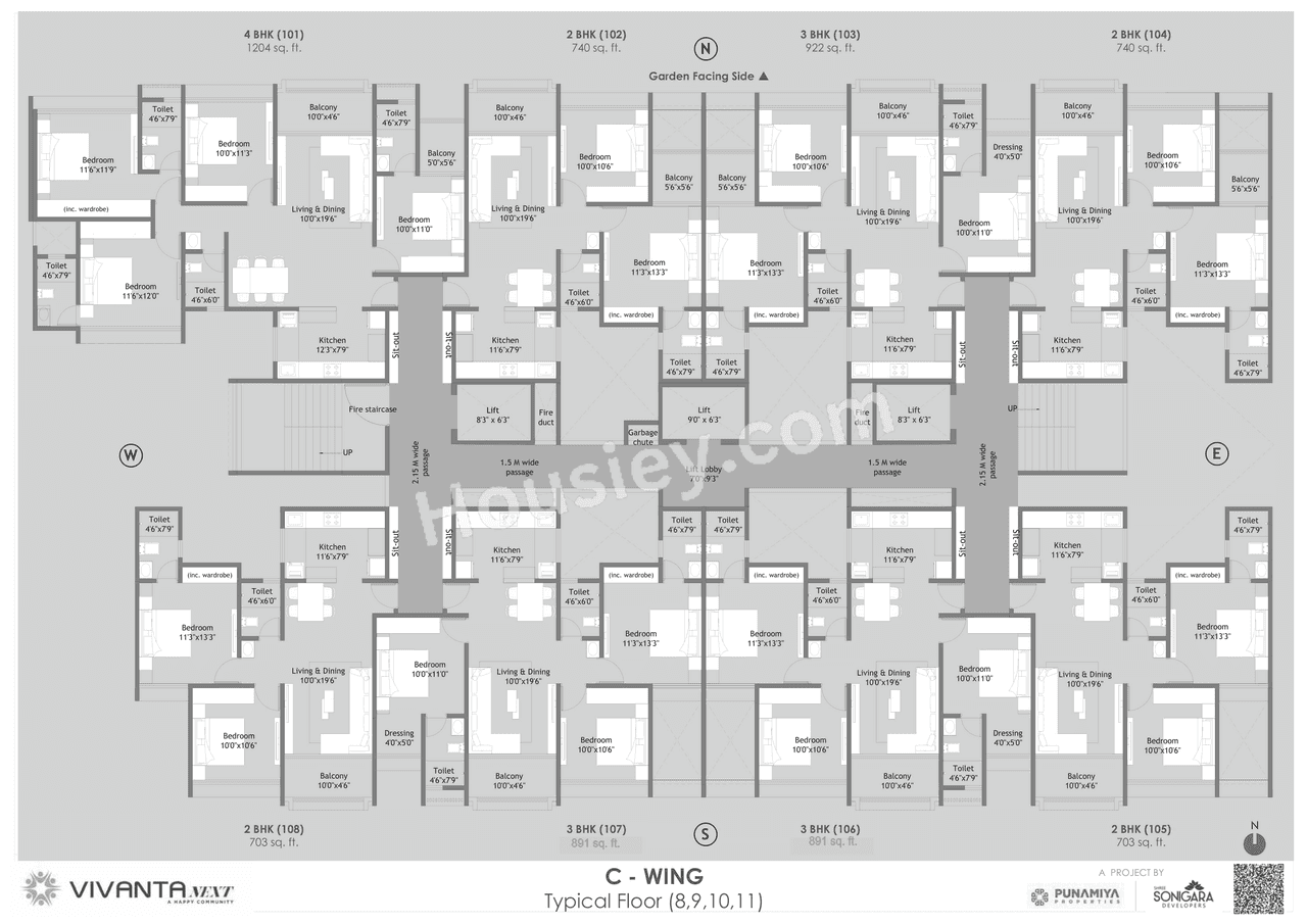 Shree Sonigara Vivanta Next Floor plan 5