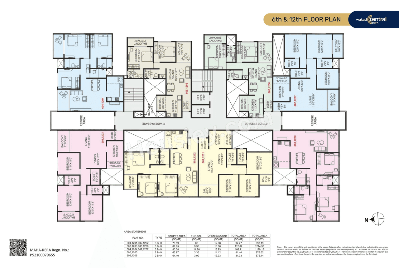 Shree Wakad Central Park Floor plan 2