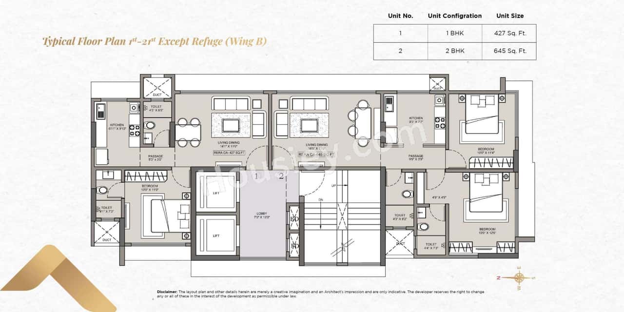 Shreejee Paradise Floor plan 5