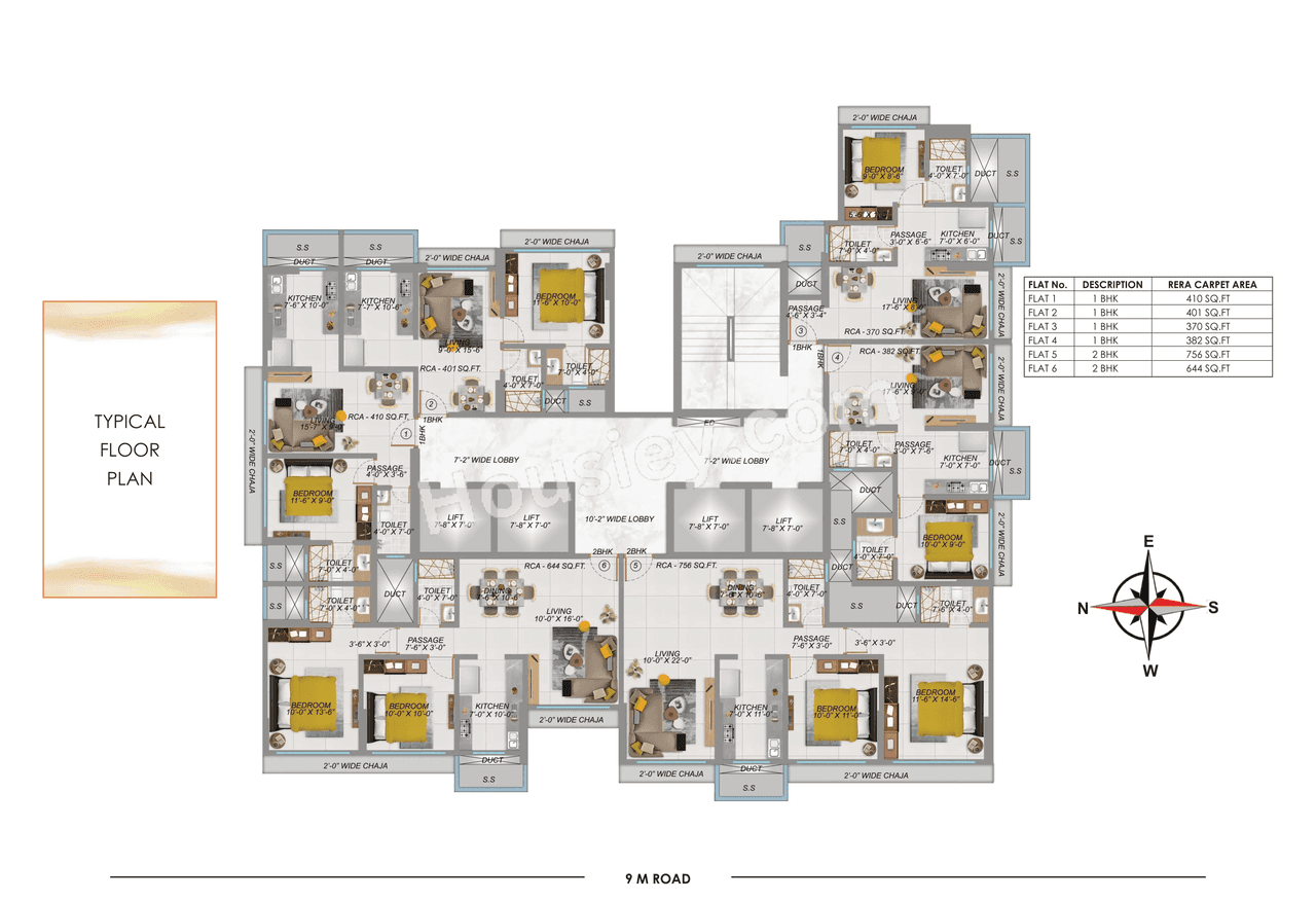 Shreeji Bliss Floor plan 1