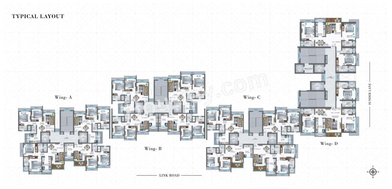 Shreeji Eternity Floor Plan