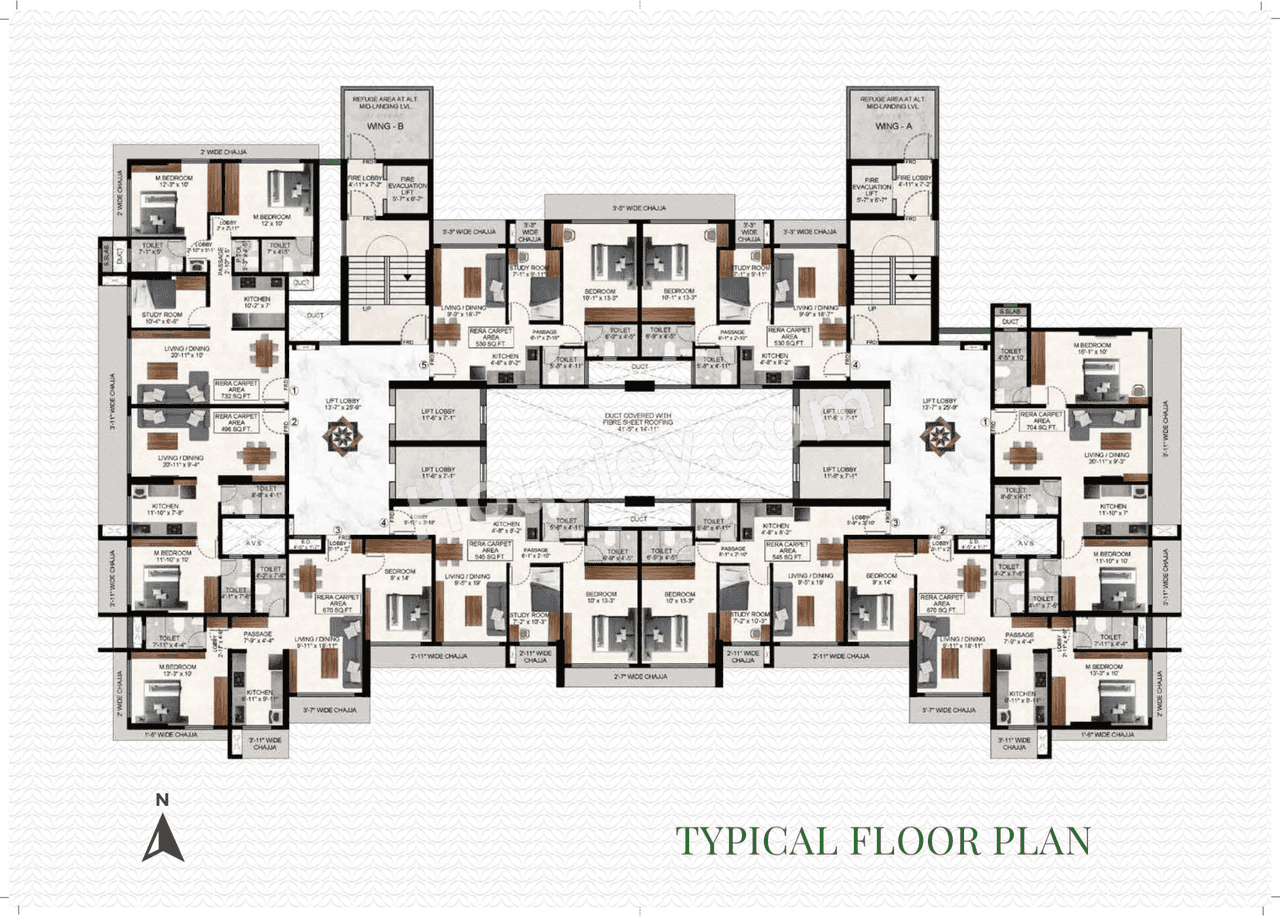 Shreeji Green Origin Floor plan 4