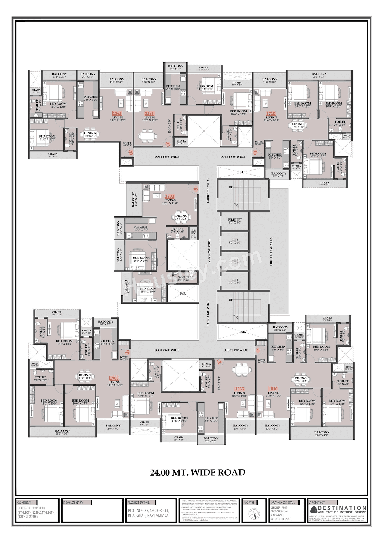 Shreeji infinity Floor plan 4
