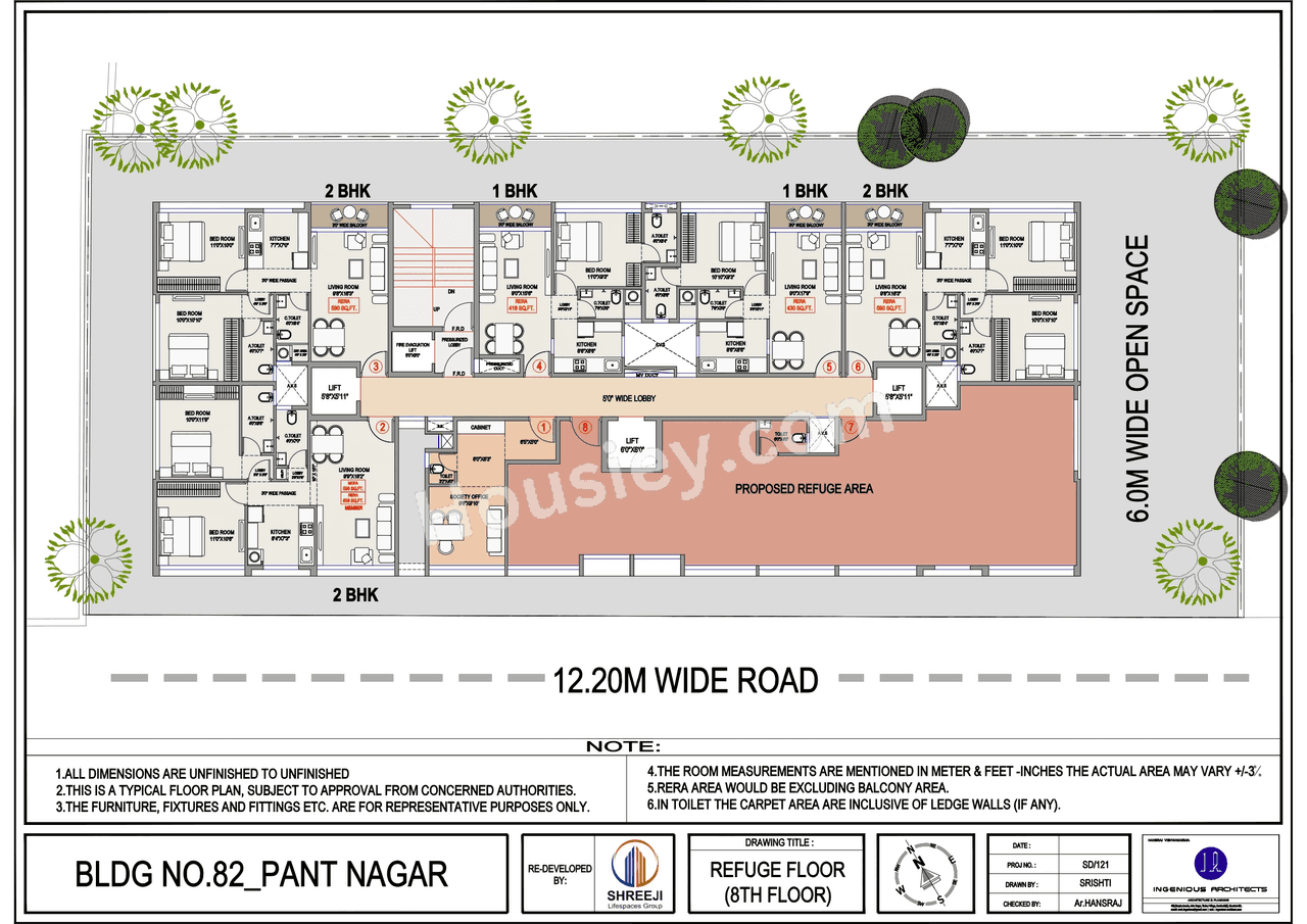 Shreeji Mansion Floor plan 4