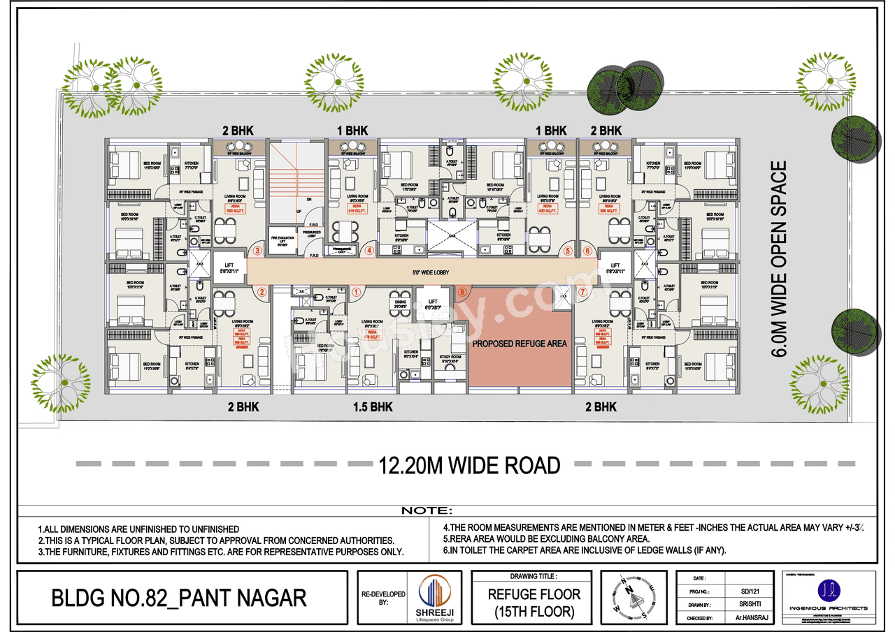 Shreeji Mansion Floor plan 5