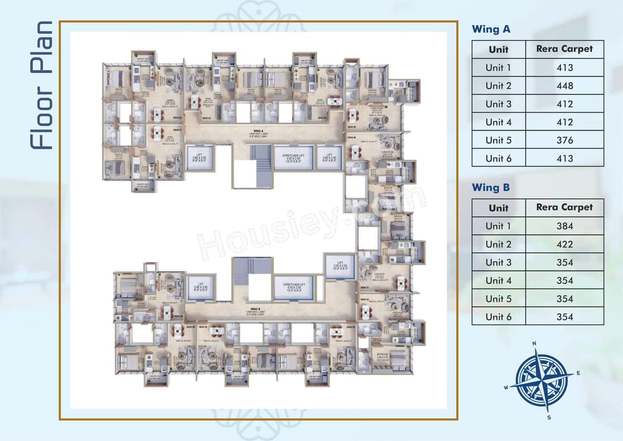 Shreeji Nakshatra Floor Plan