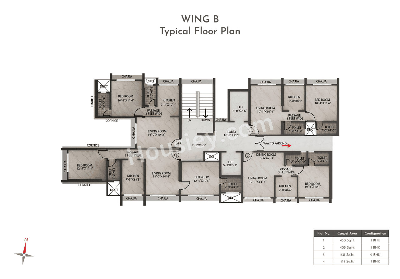 Shreeji Nirmiti Seasons Floor plan 2