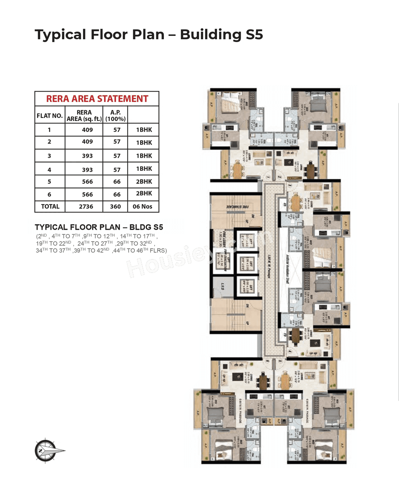 Shri Raam Pioneer Pushpanjali Floor plan 1