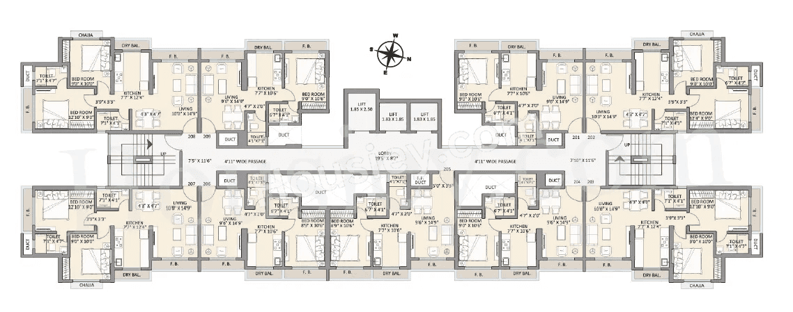 Shripal Shanti Floor plan 2