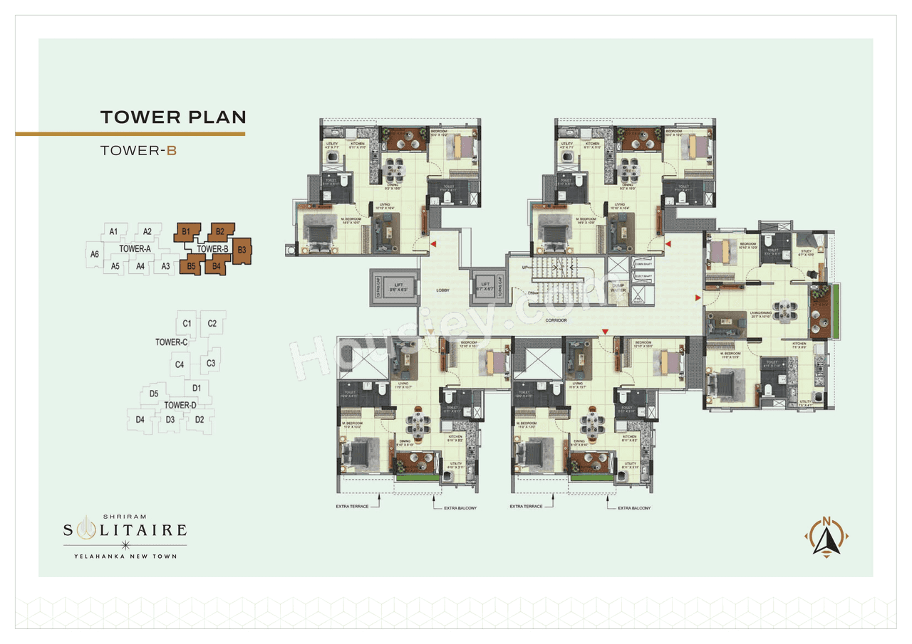 Shriram Solitaire Floor plan 2