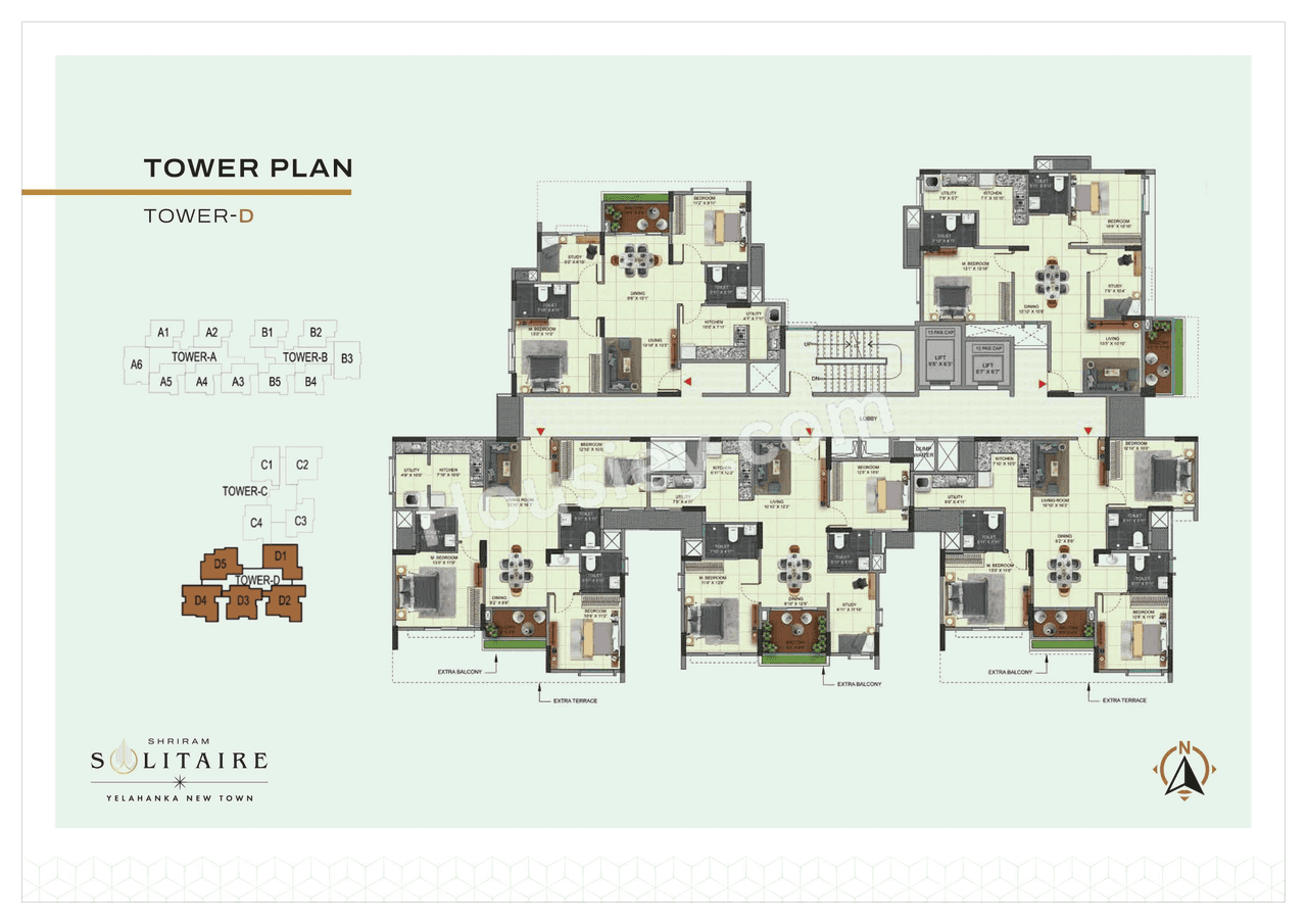 Shriram Solitaire Floor plan 4