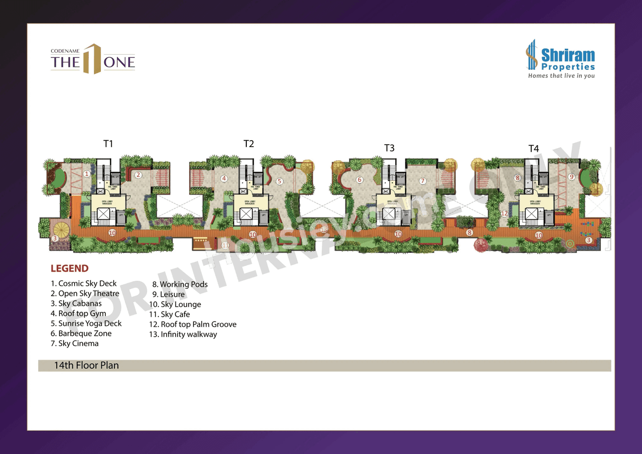 Shriram The One Floor plan 3
