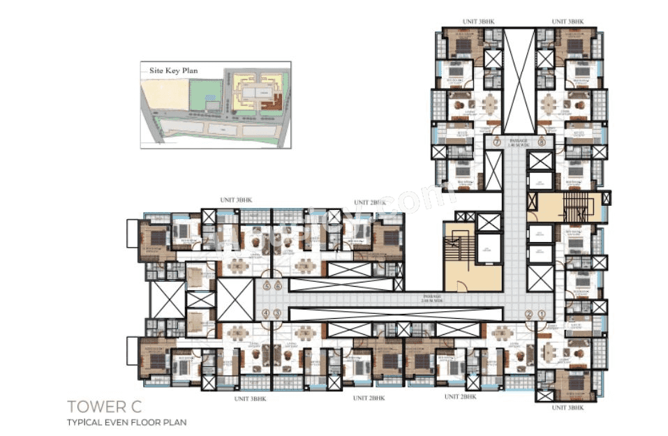 Shriram The Spectrum Floor Plan