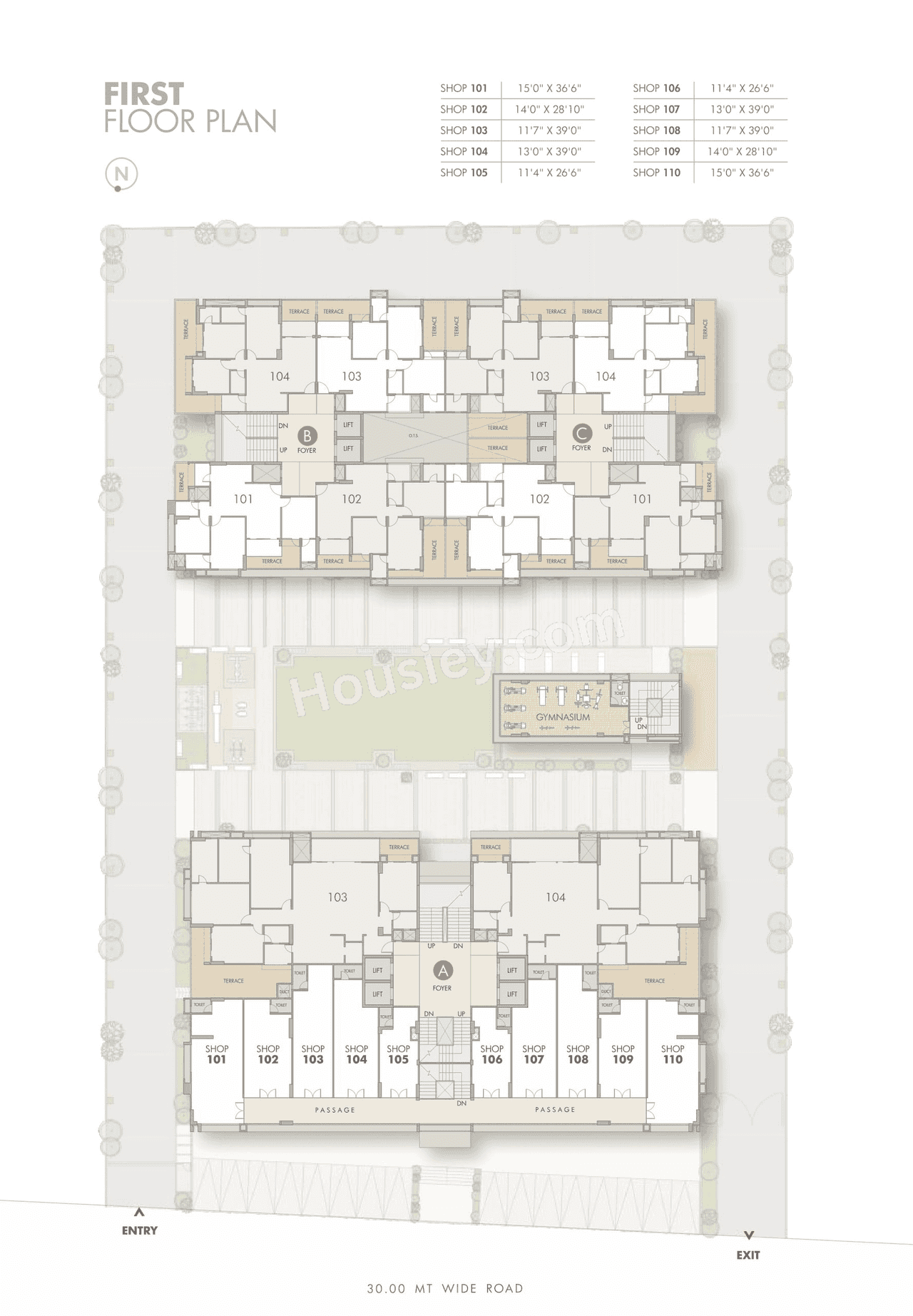 Shubham Anthem Floor plan 2
