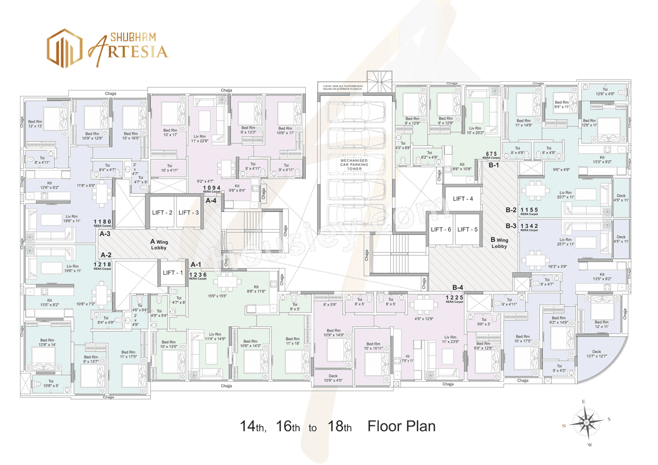 Shubham Artesia Master Plan