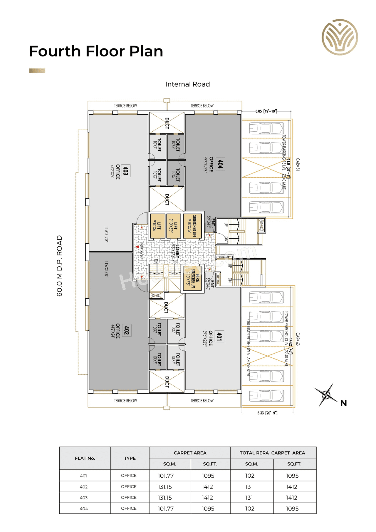 Shubham River Vista Floor plan 5