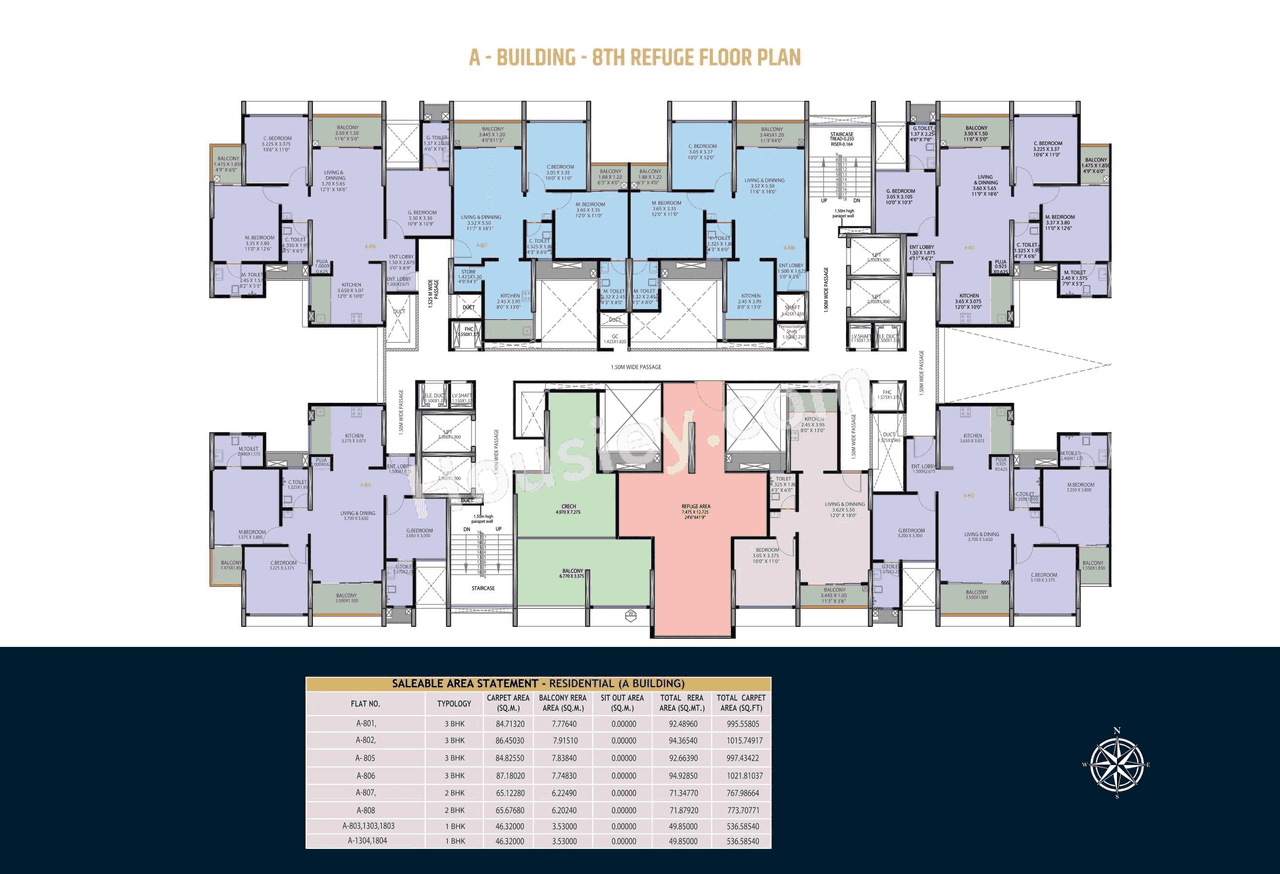Shubhlaxmi Meriton Heights Floor plan 2