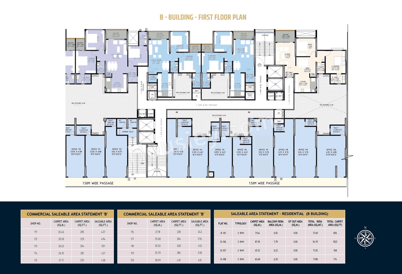 Shubhlaxmi Meriton Heights Floor plan 5