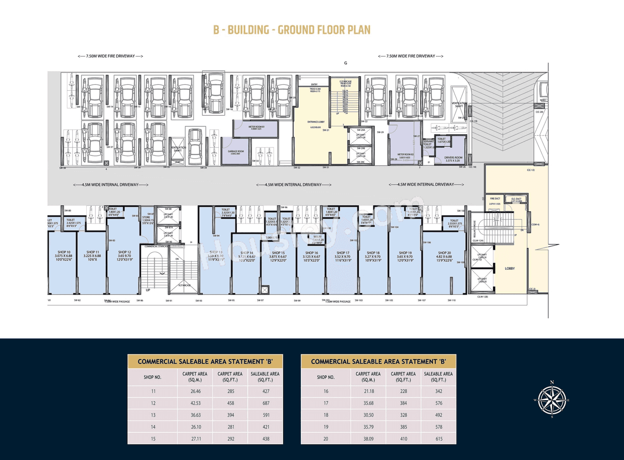 Shubhlaxmi Meriton Heights Floor plan 6
