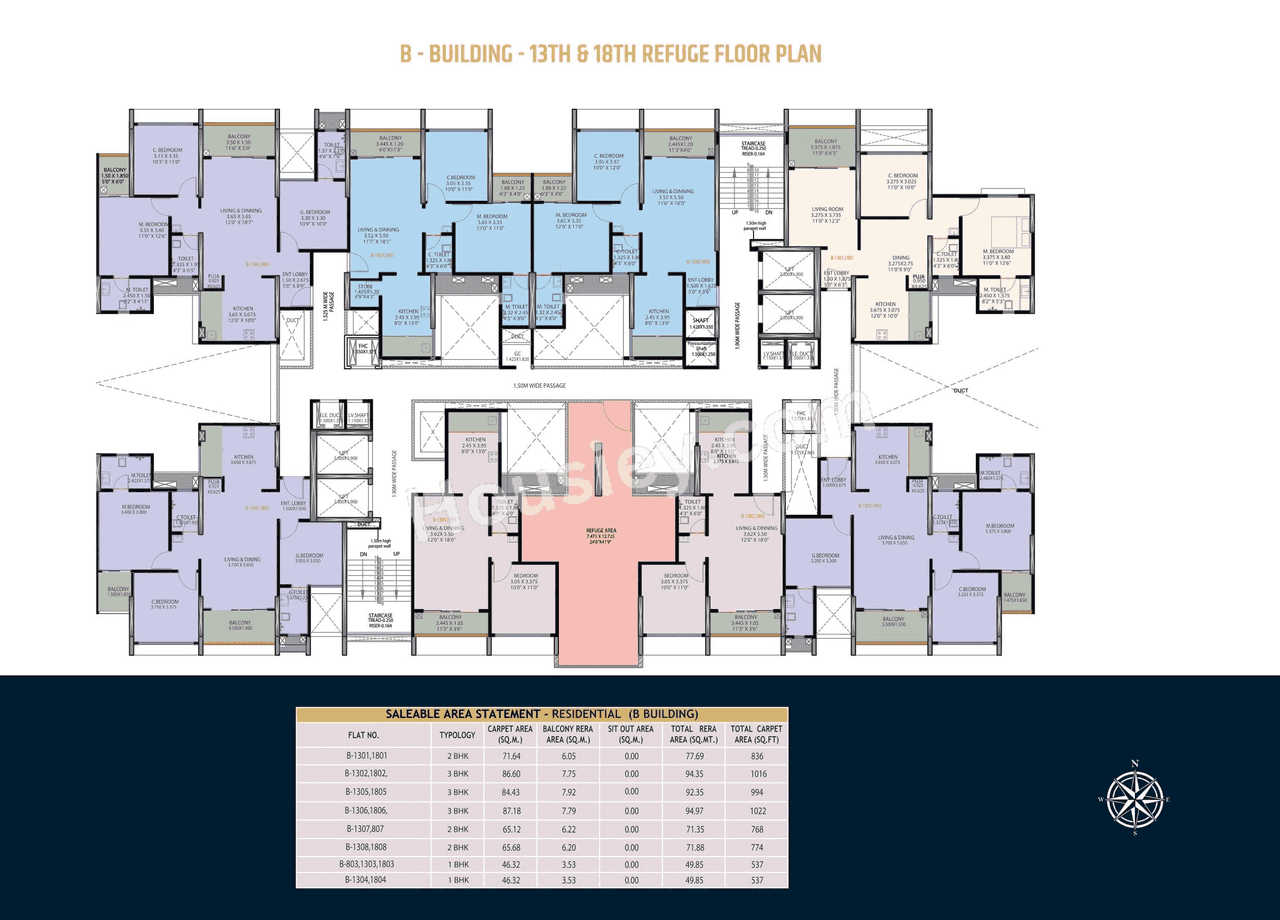 Shubhlaxmi Meriton Heights Floor plan 8