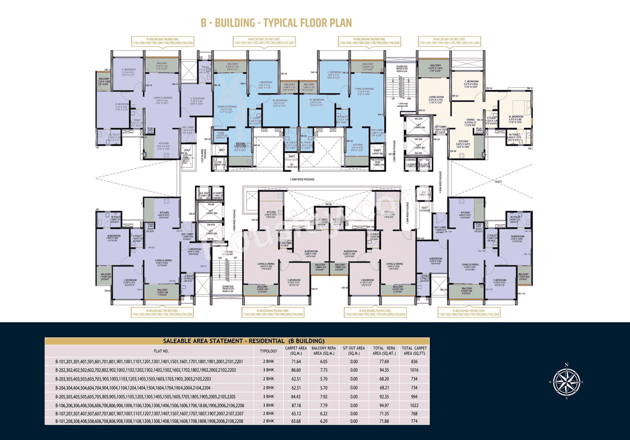 Shubhlaxmi Meriton Heights Floor plan 9