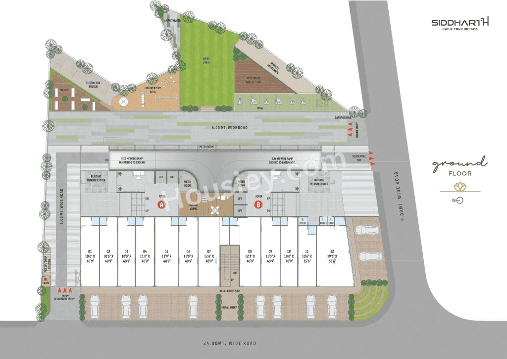 Siddharath Waters edge Master Plan