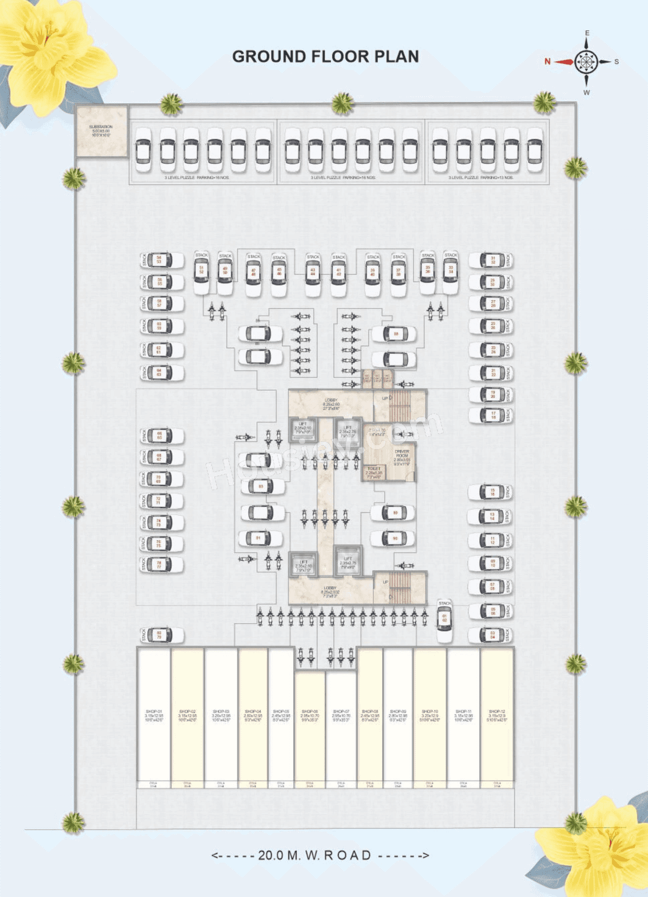 Siddharth Geetanjali Daffodils Floor plan 1