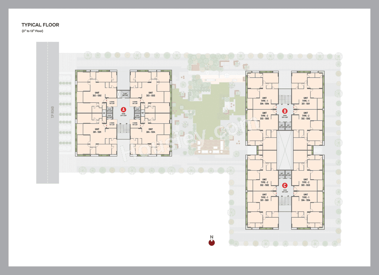 Siddharth Greenz Floor plan 3