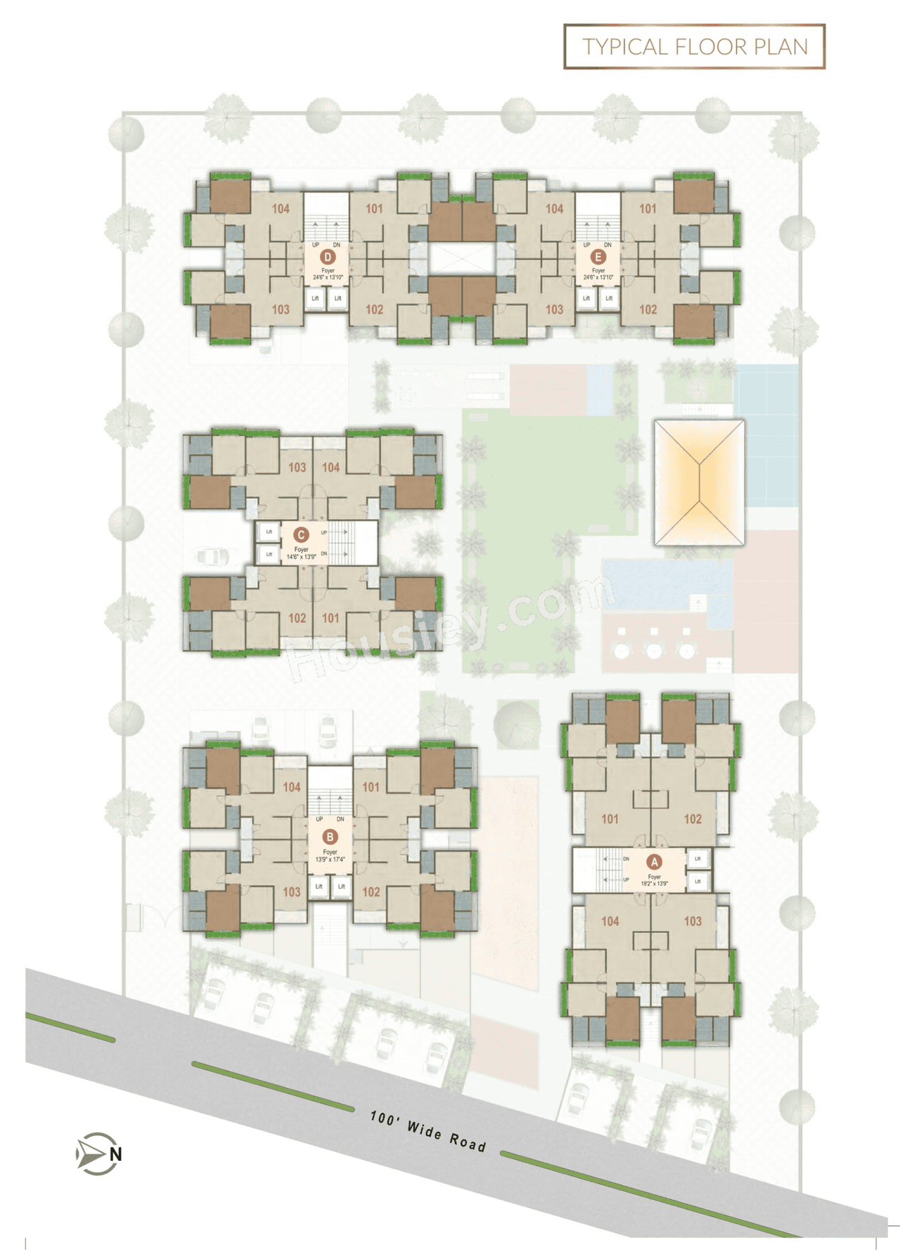 Siddharth Luxuria Floor Plan