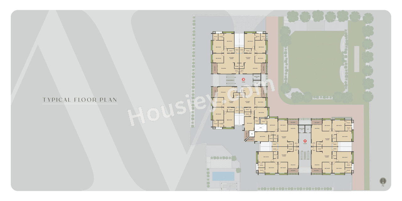 Siddhi Aarohi Avinya Floor Plan