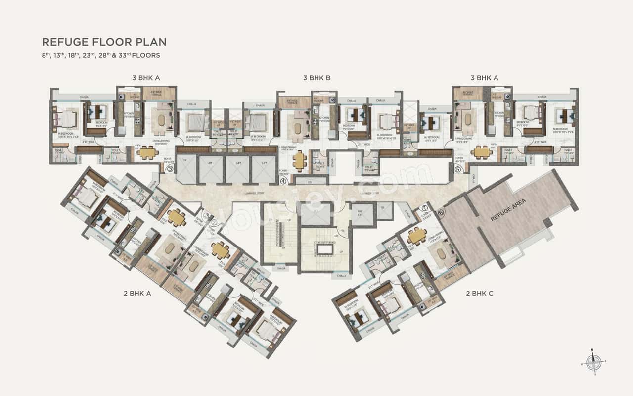 Siddhi Rainbow Life Floor plan 1