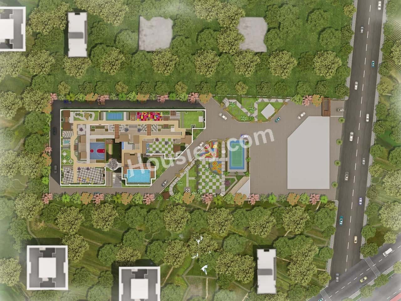 Siddhi Valeentina Tower Master Plan