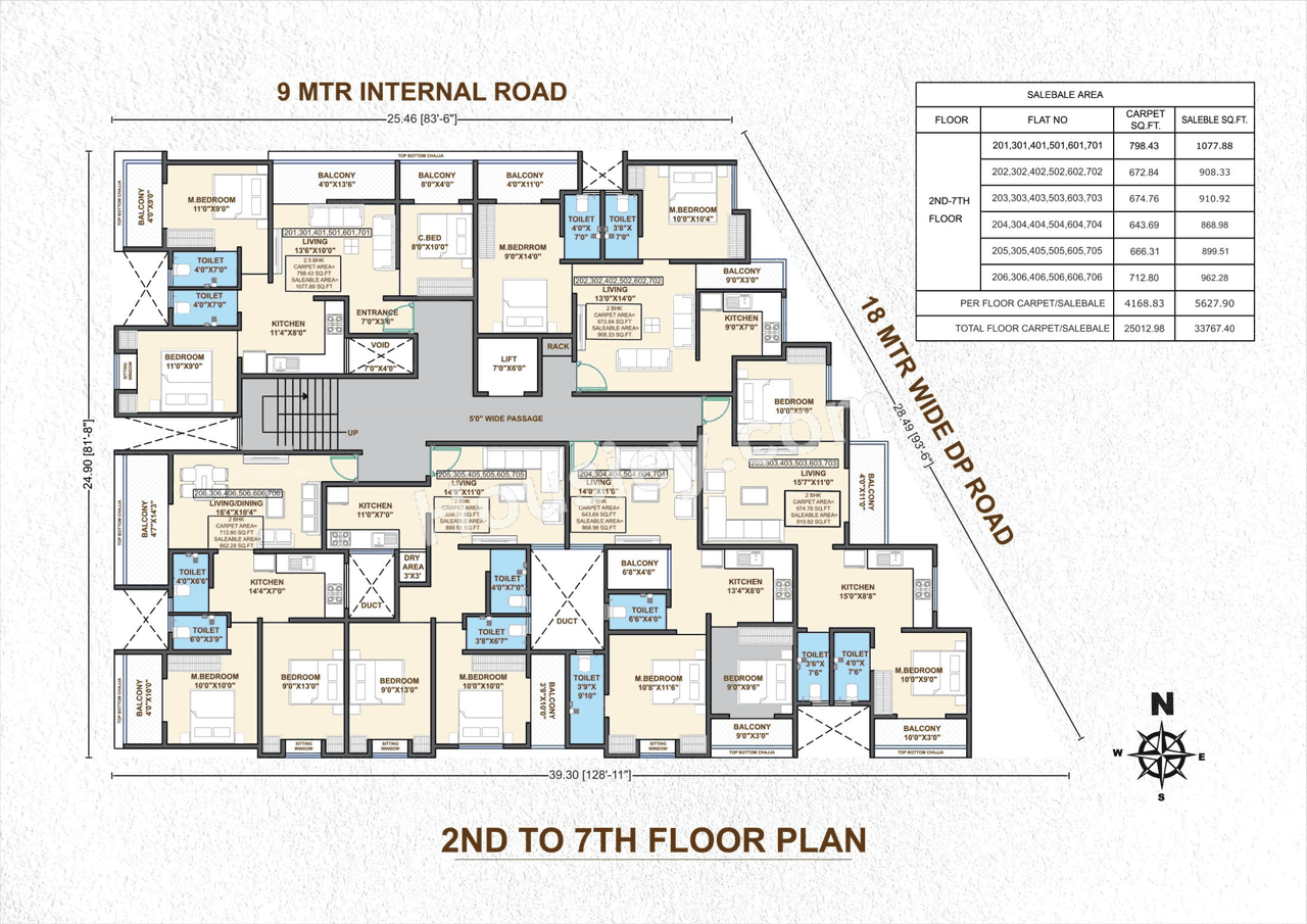 Siddhivinayak Celestial City Floor Plan