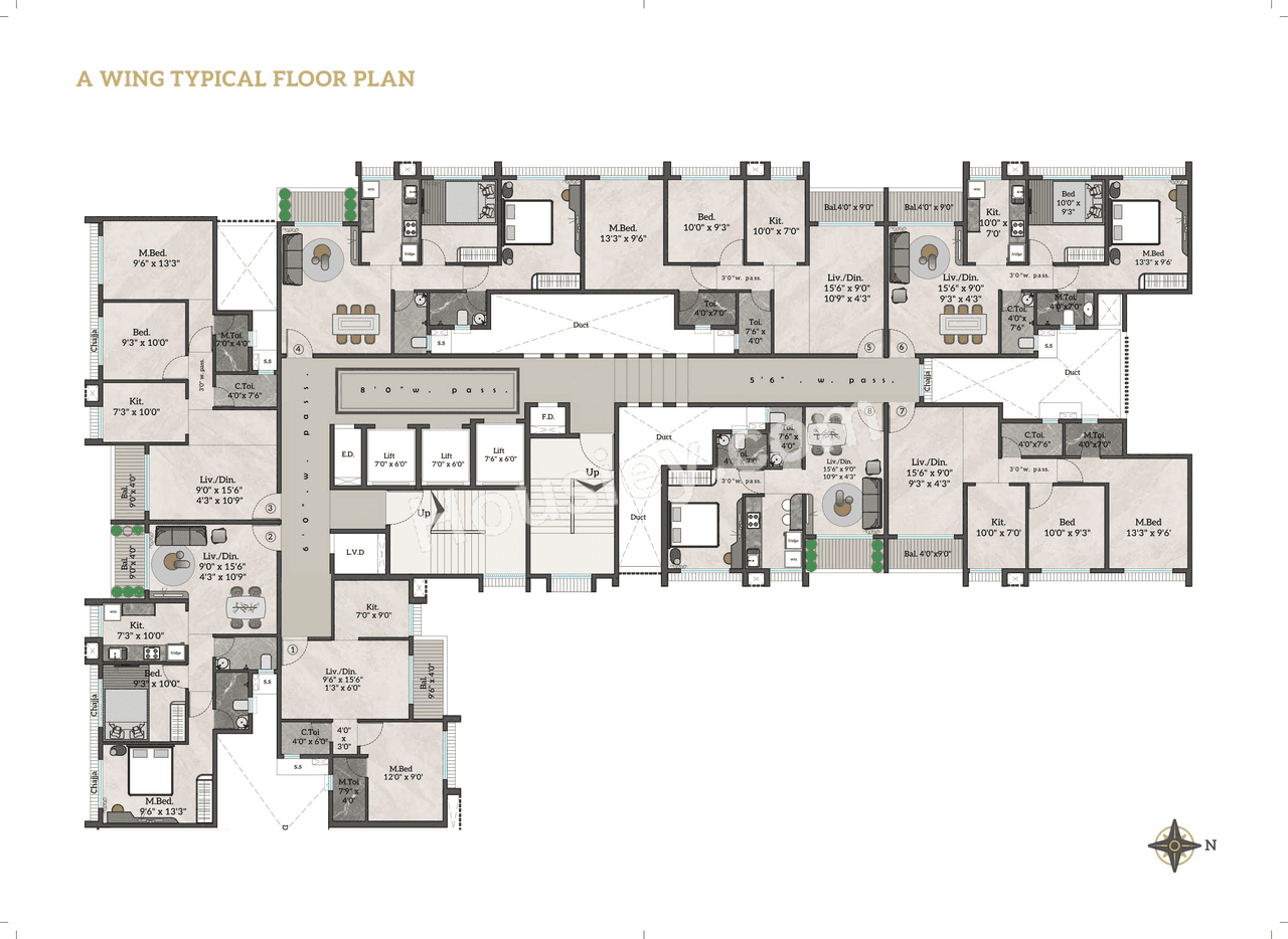 Siddhivinayak Signature City Floor plan 1