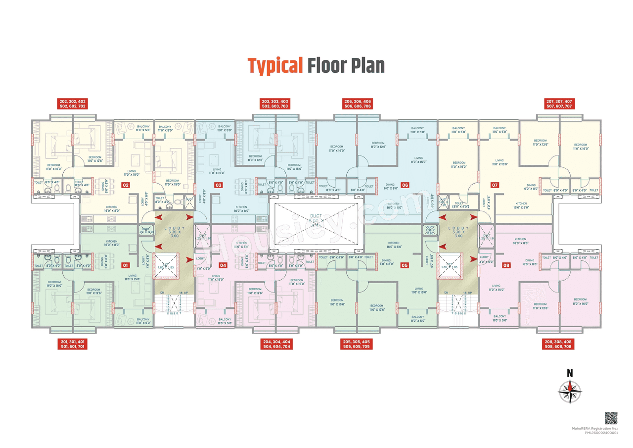 Siddhivinayak The Landmark Floor Plan