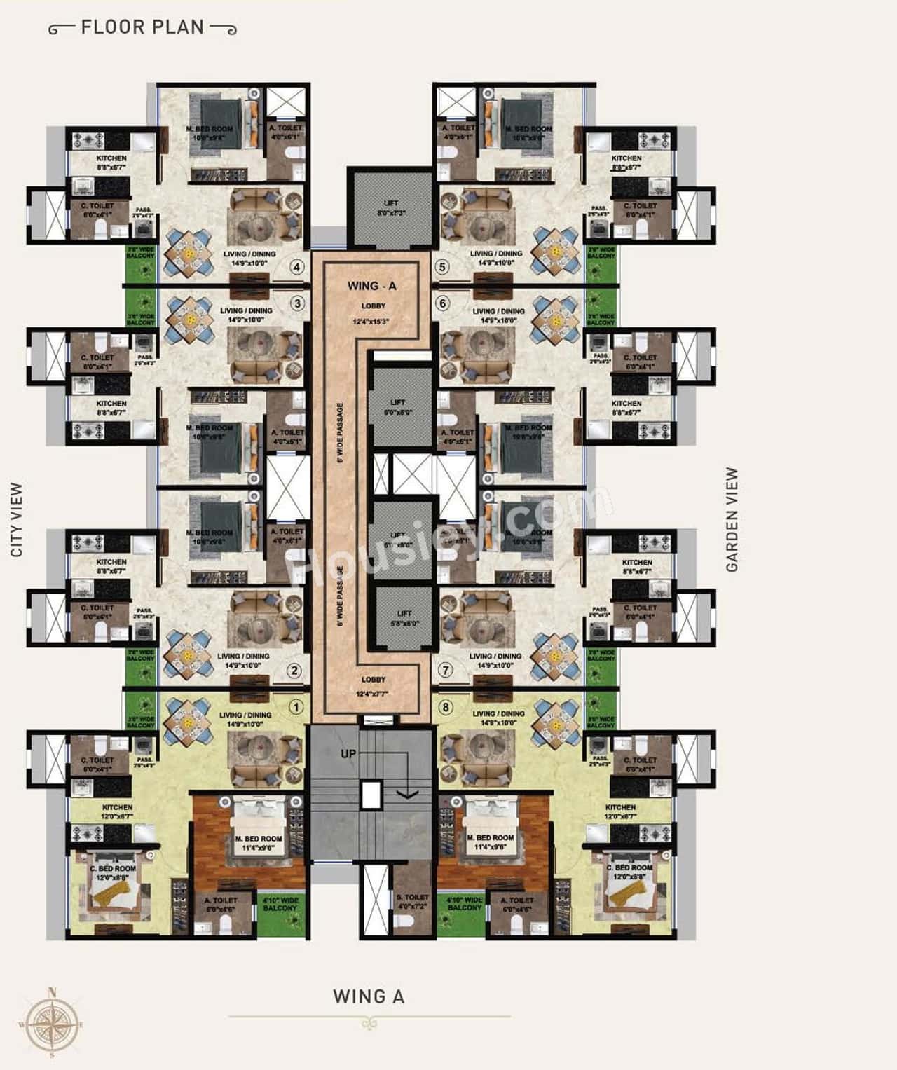 Sigma Solitaire Floor plan 1