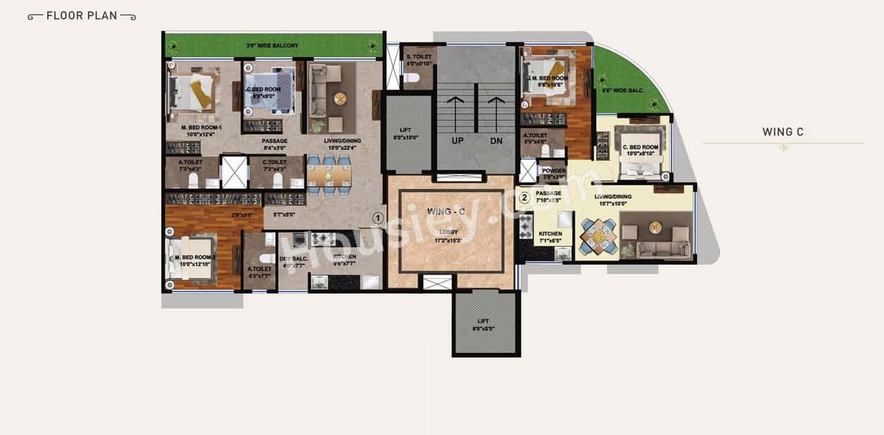 Sigma Solitaire Floor plan 3