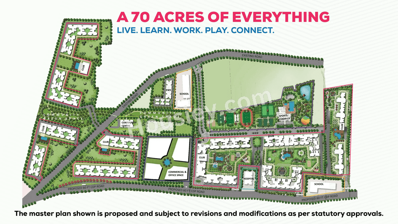 Sipani City Floor plan 1