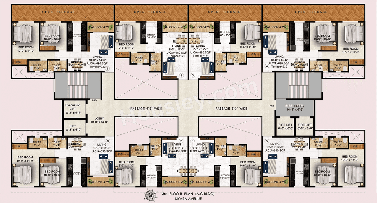 Siyara Avenue Floor plan 2