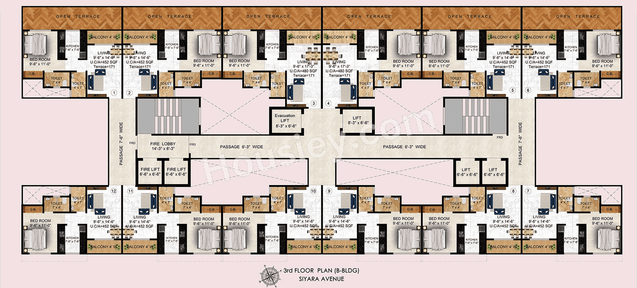 Siyara Avenue Floor plan 3