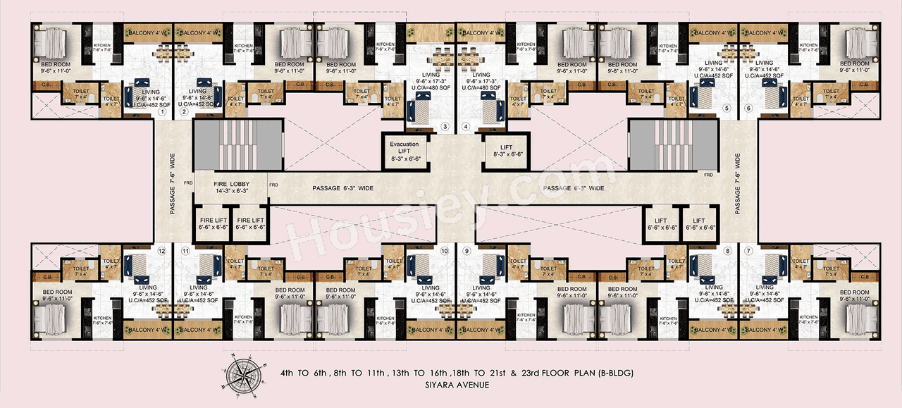 Siyara Avenue Floor plan 5