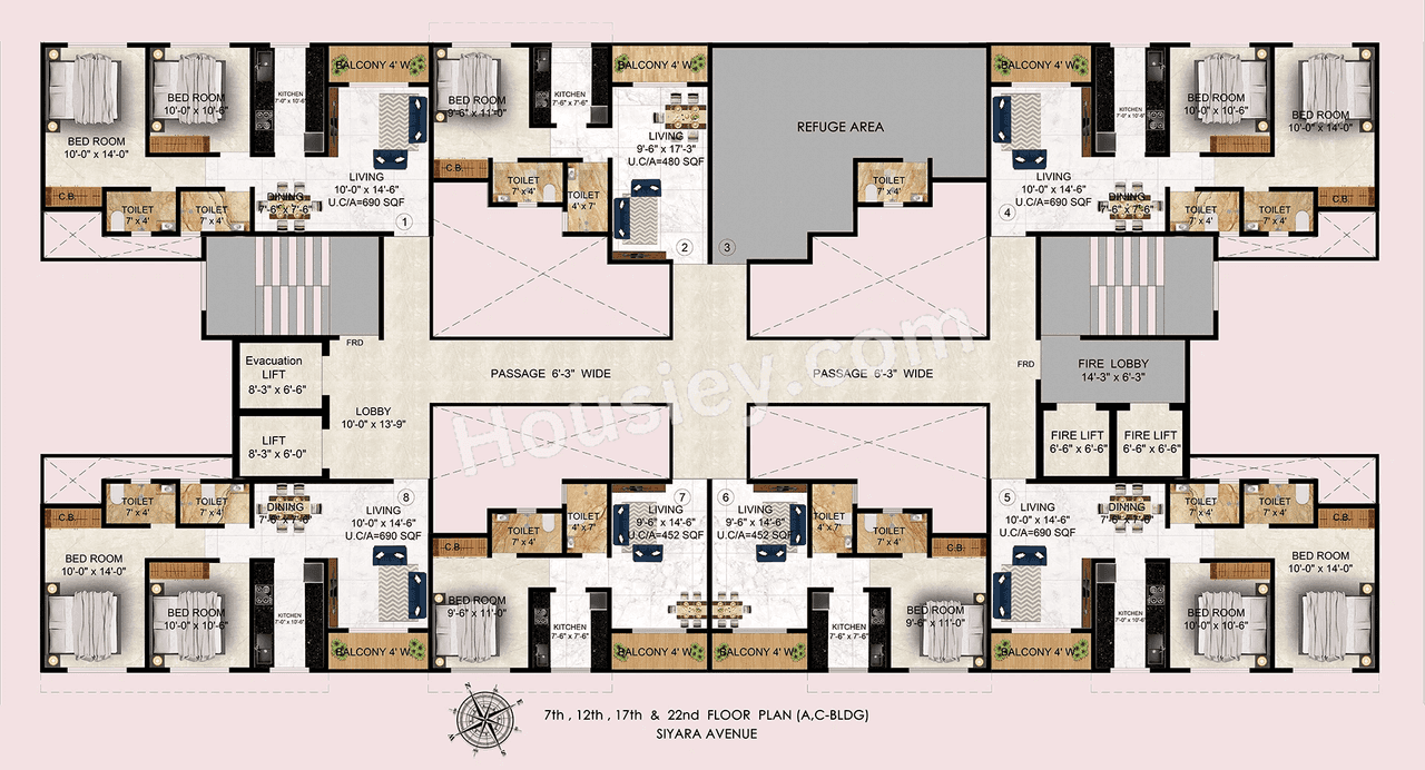 Siyara Avenue Floor plan 6