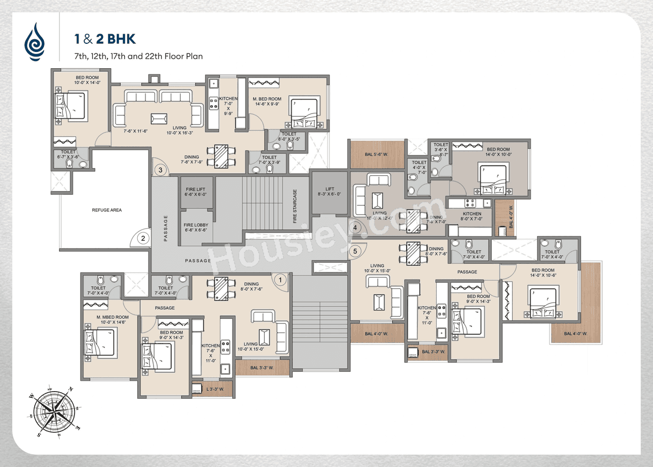 Siyara Dwarka Floor plan 2