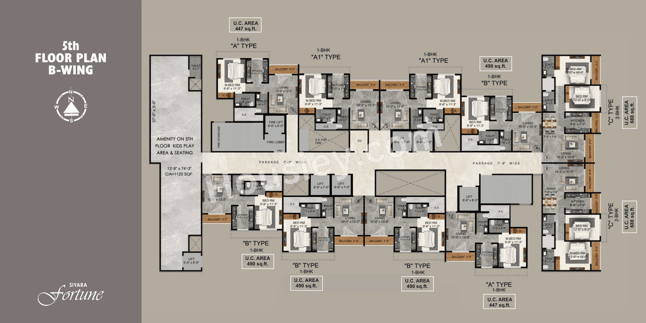 Siyara Fortune Floor plan 5