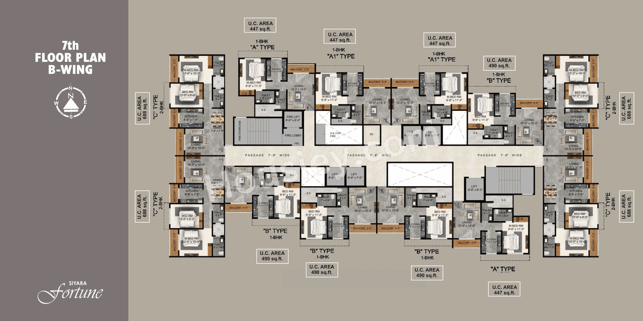 Siyara Fortune Floor plan 7