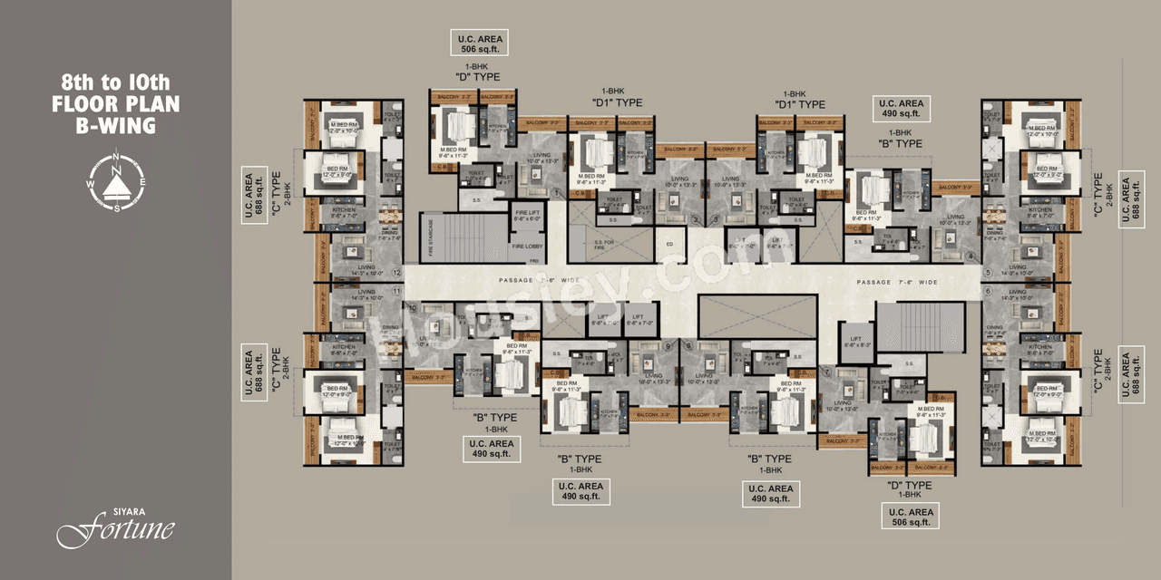 Siyara Fortune Floor plan 8