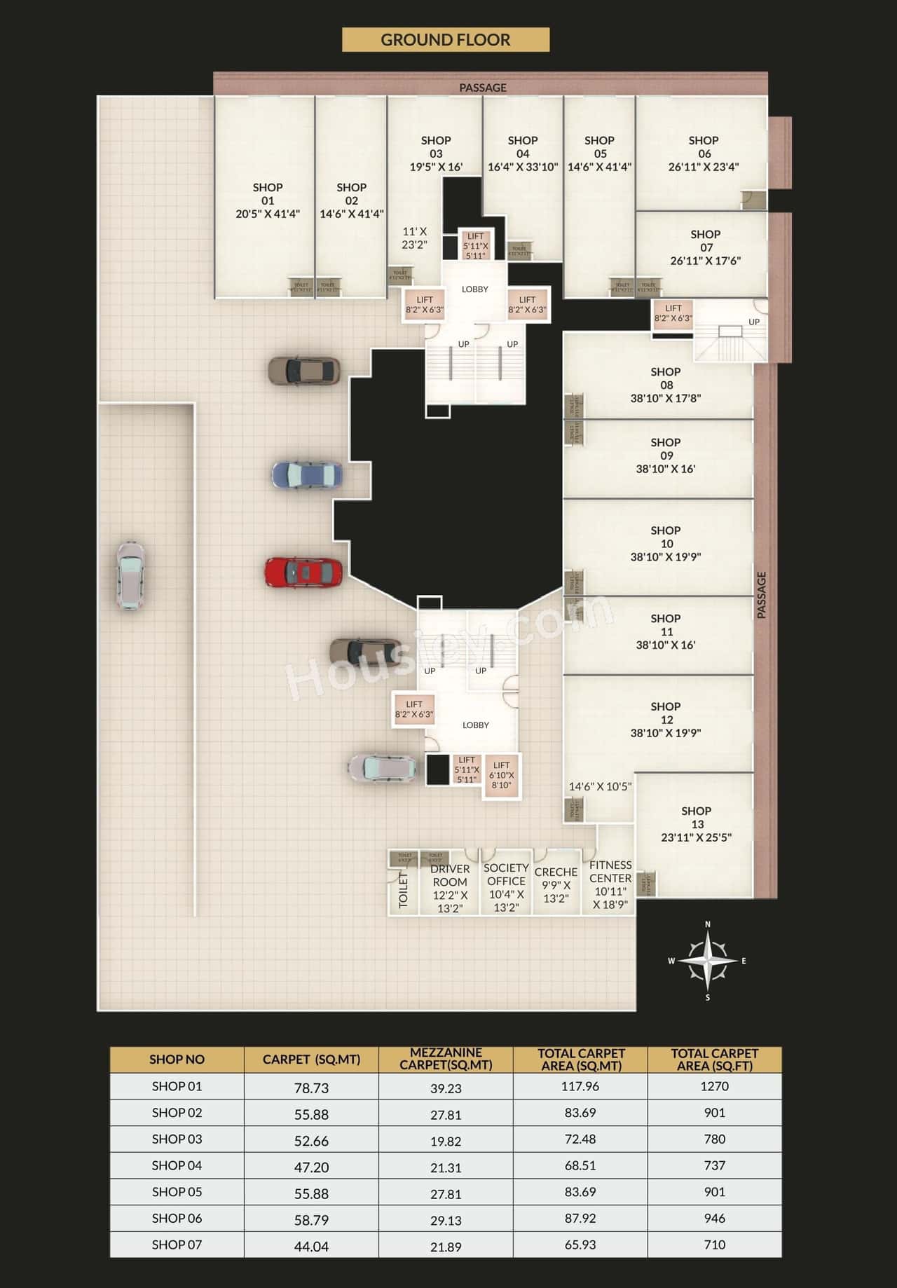 SK Shyni Gold Floor plan 2